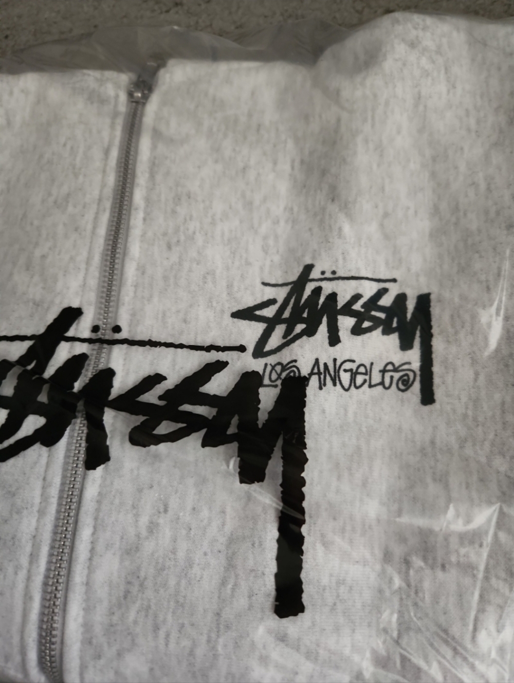 Stussy Exclusive Los Angeles California Chapter Zip Up Hoodie Unisex - Picture 3 of 5